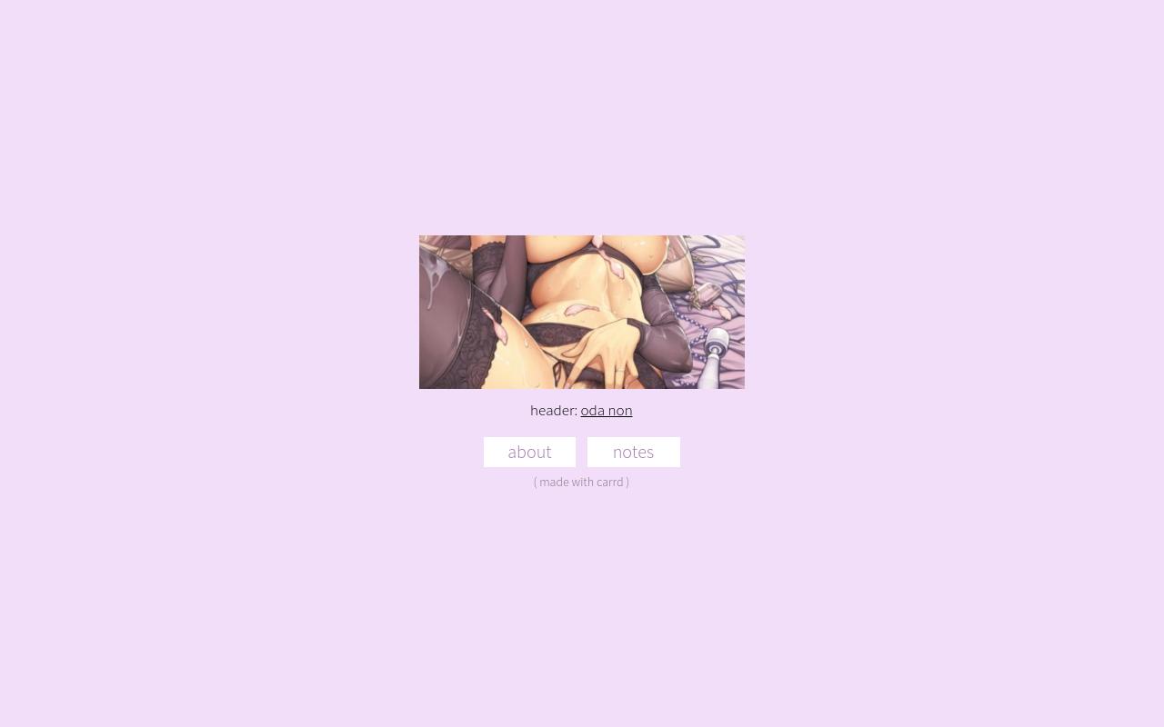 Carrd profile picture for @vibrator